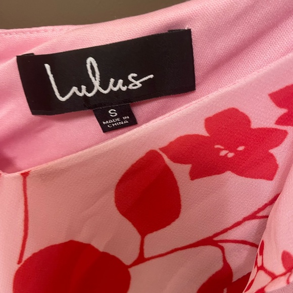 Valorous Vera Pink Floral Print Midi Dress - Picture 3 of 8